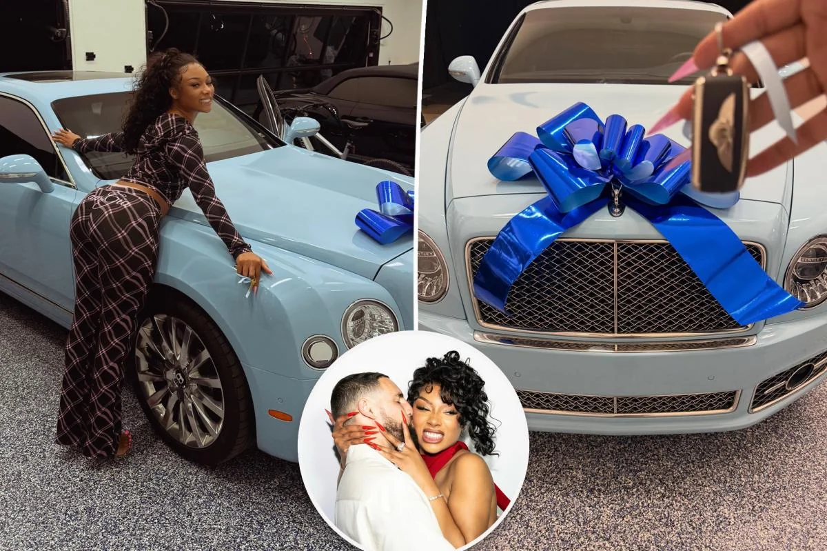 Klay Thompson gifts Megan Thee Stallion a 200K bab 20260221 052028