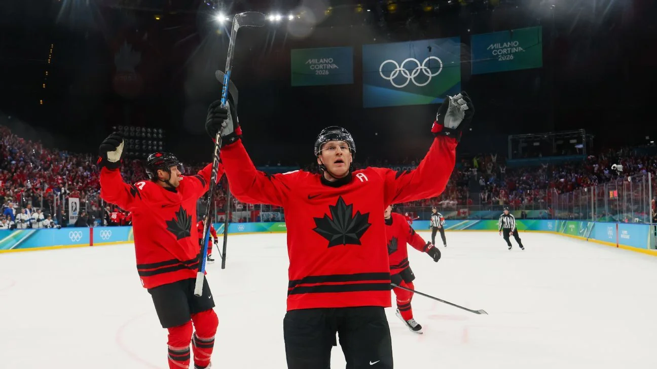 MacKinnons late goal sends Canada to Olympic gold 20260222 154145