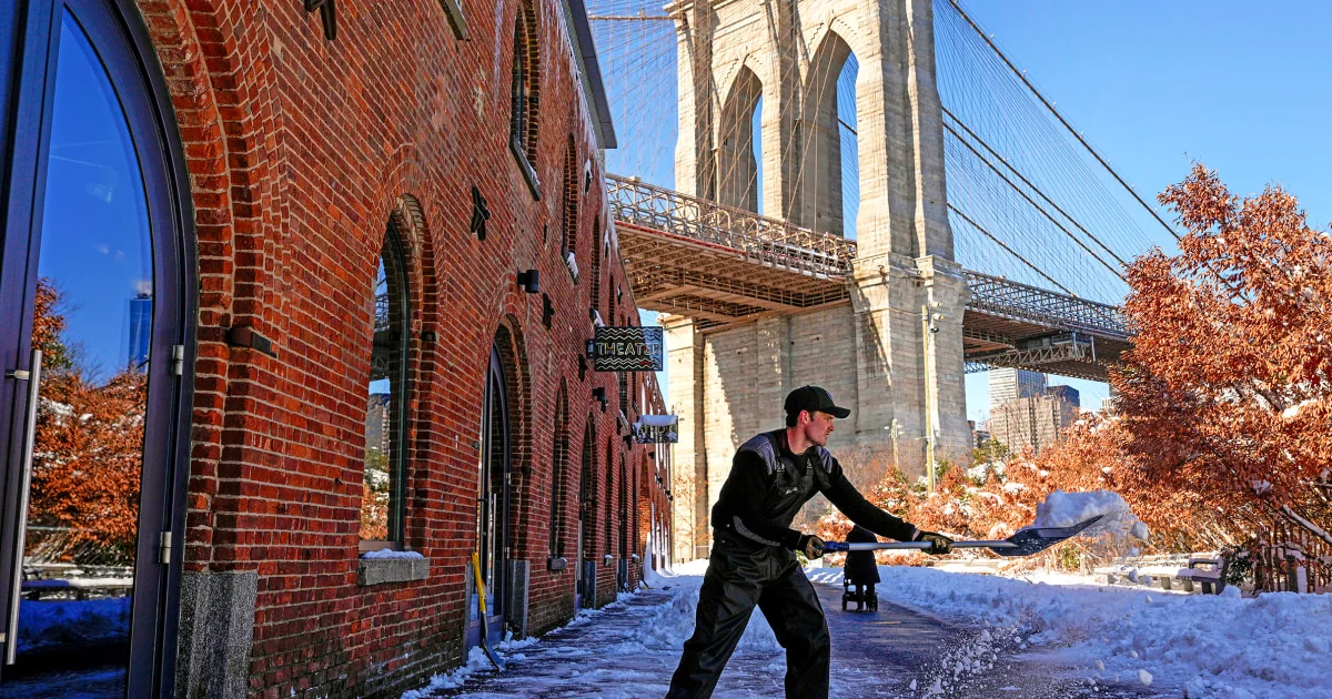 More snow falls on the Northeast US as the region 20260225 161553