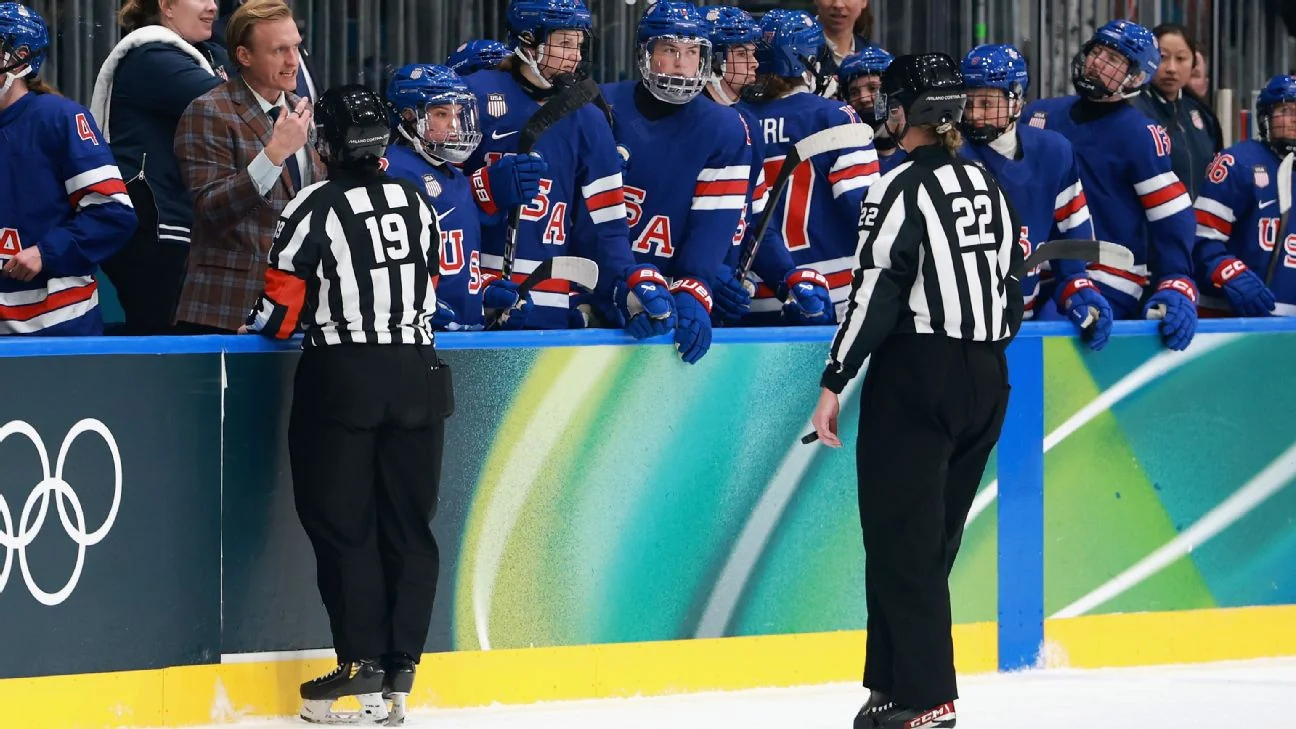 Usas Abbey Murphy At Center Of Chippy Olympic Hock 20260215 075709