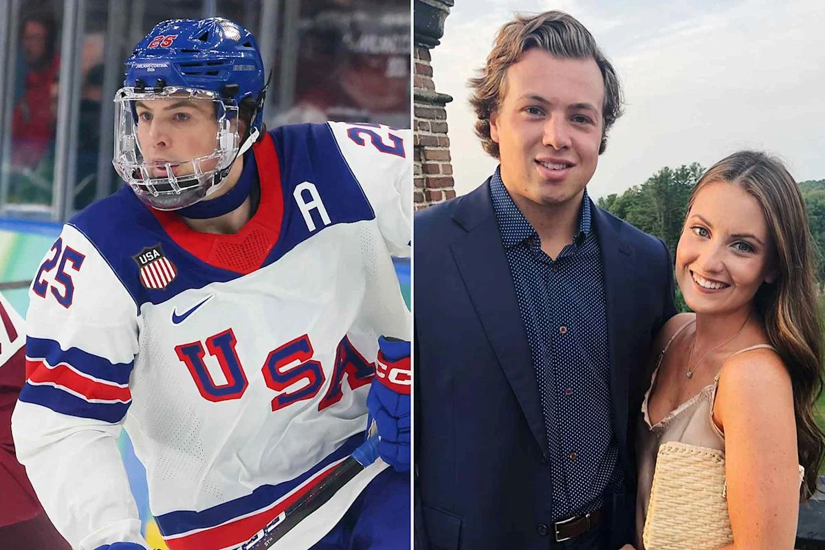 Who Is Olympic Hockey Player Charlie McAvoys Wife 20260214 223657