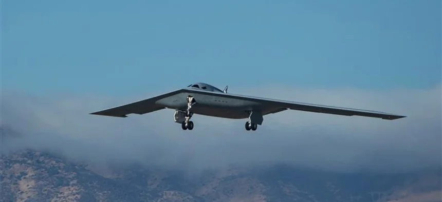 B 21 spotted in aerial refueling test flights 20260313 001052