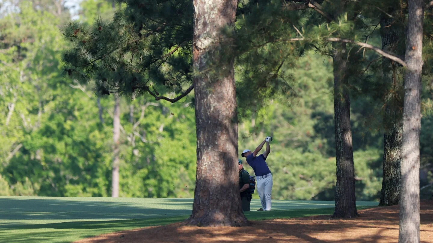 Rory McIlroy recreated his iconic shot on Augusta 20260307 193427