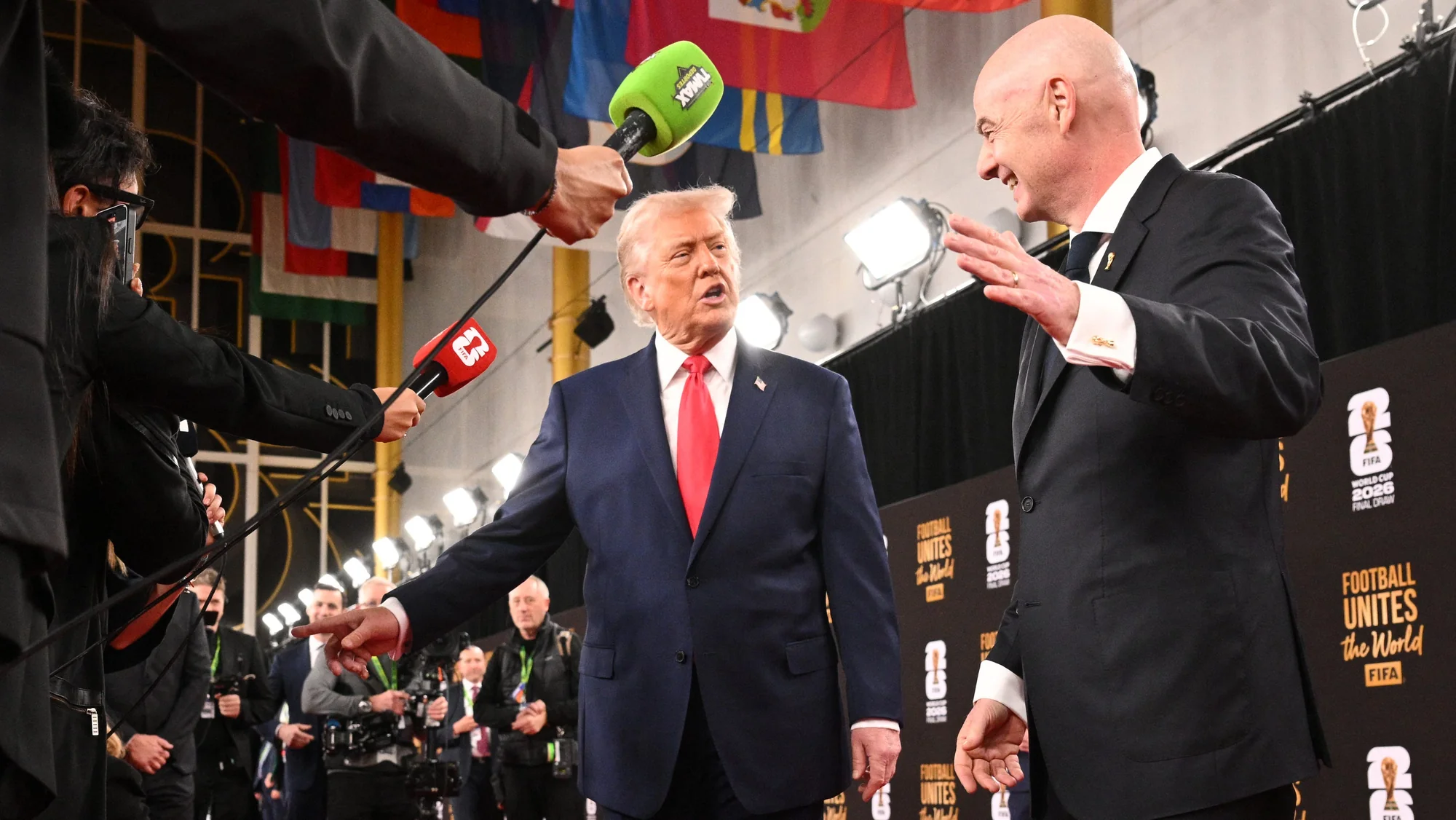 Trump tells FIFA president Infantino Iran is welco 20260311 171504