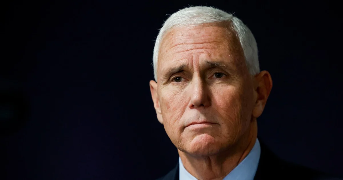 Mike Pence says the Trump administration has depar 20260531 170107