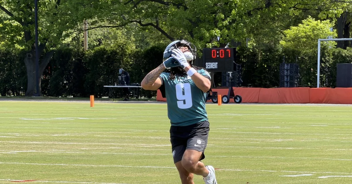 Eagles rookie NFL player comparisons WR Makai Lemo 20260601 230352