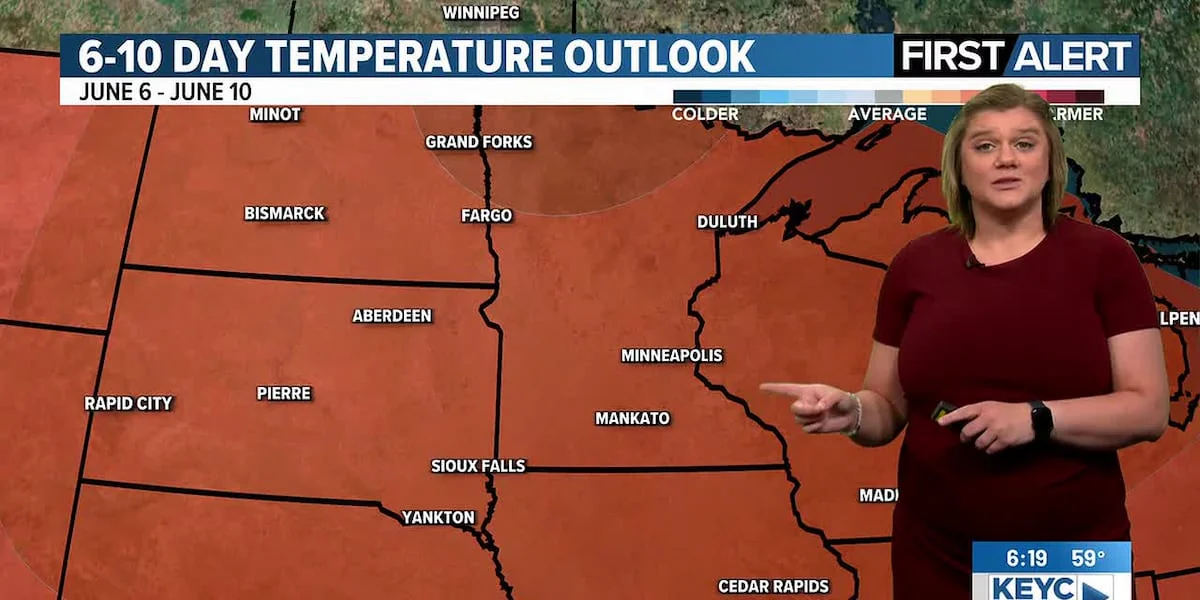 Quiet start to the week rain heat humidity return 20260603 030706